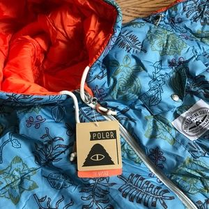 Poler Napsack! Reversible Botanical Print!